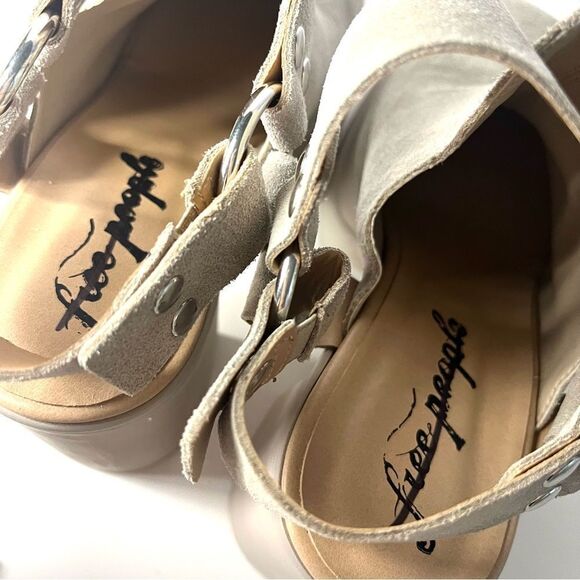 Free People Hybrid Harness Boots in Diamond Suede Colorway NEW in Box - Picture 9 of 13